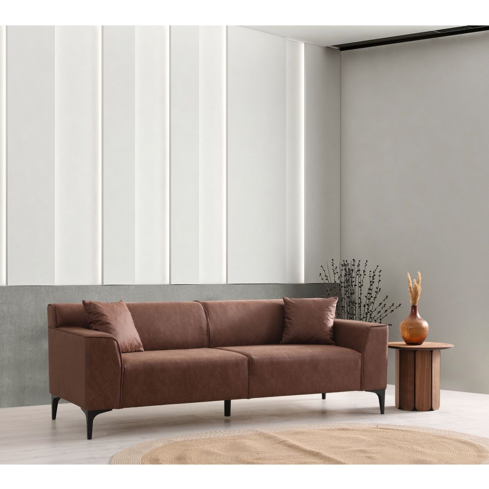 Sofa za 3 osobe New Petra 3 - boja: kesten slika 1