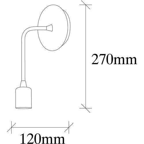 Opviq Zidna lampa, 527ABY3159 slika 6