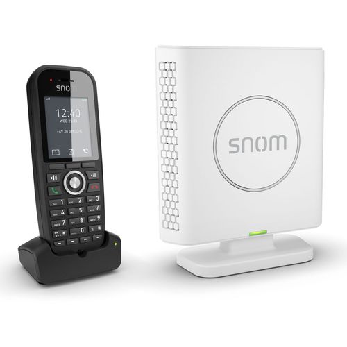 SNOM M430 Komplet DECT IP bezicni telefon M30 i bazna stanica M400 slika 1