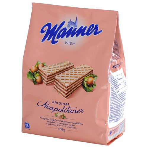 Manner napolitanke lješnjak 400g slika 1