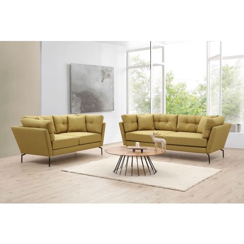 Atelier Del Sofa Trosjed, Zelenkasto žuta, Mapa - Greenish Yellow slika 2