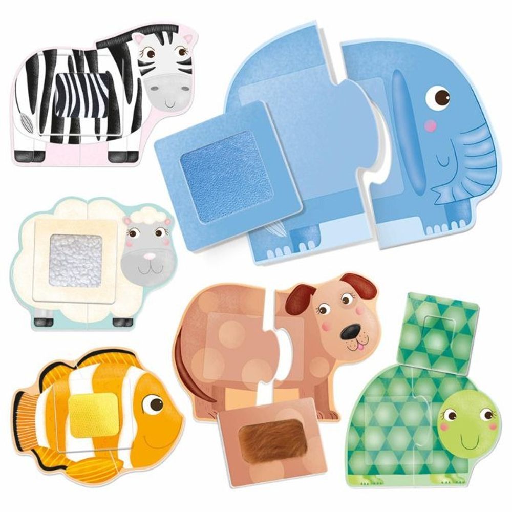 HEADU Edukativna slagalica Montessori Tactile Animals slika 2