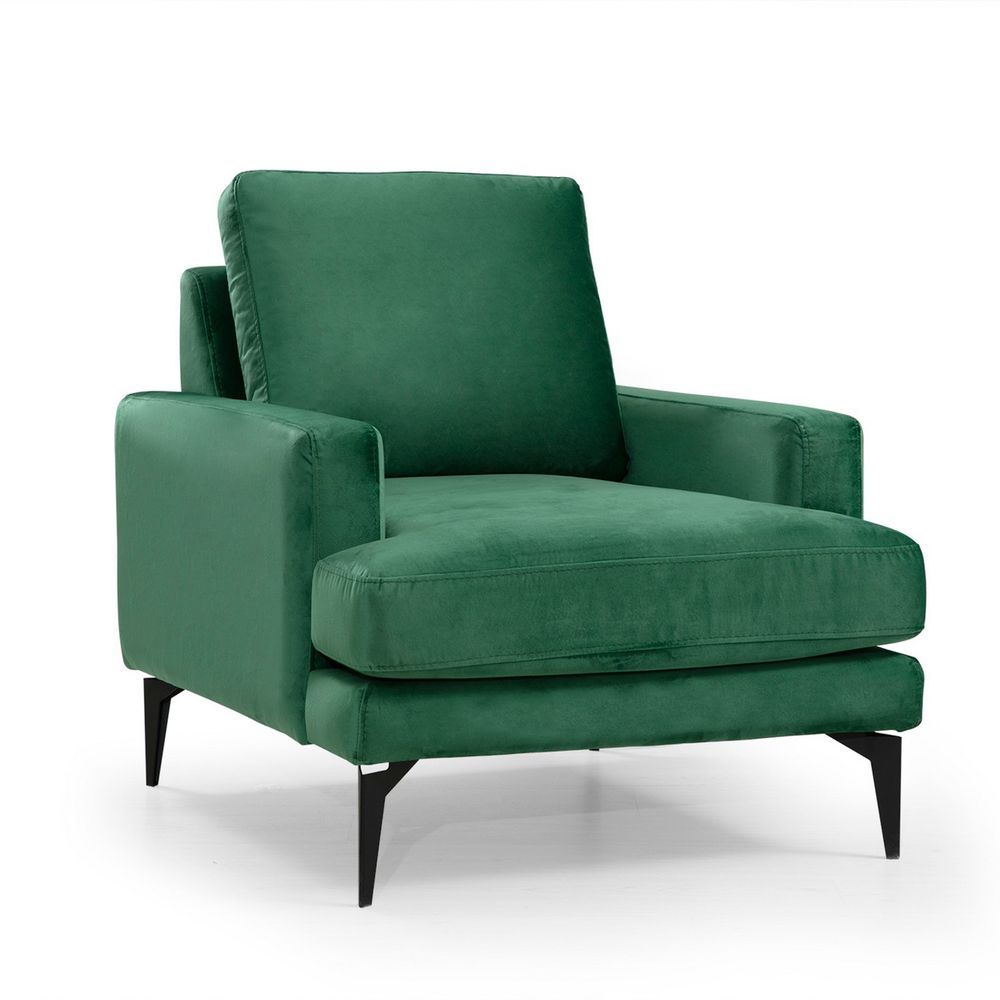 Papira Armchair Zeleni Krilati Stolac slika 3