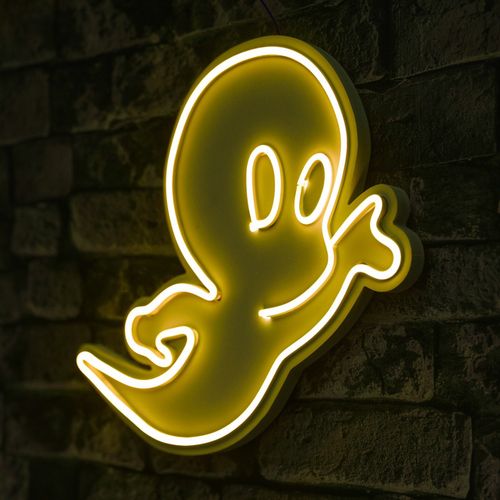 Wallity Ukrasna plastična LED rasvjeta, Casper The Friendly Ghost - Yellow slika 8