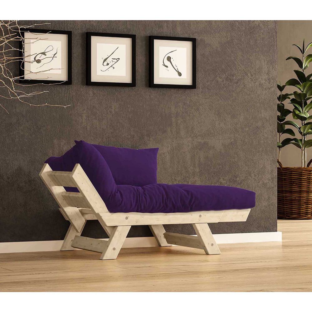 Sofa za vrt - Jednosjed, CPT8147-140, Prirodna ljubičasta slika 2