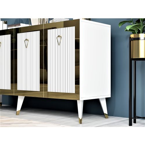 Bare - White, Gold WhiteGold Console slika 3