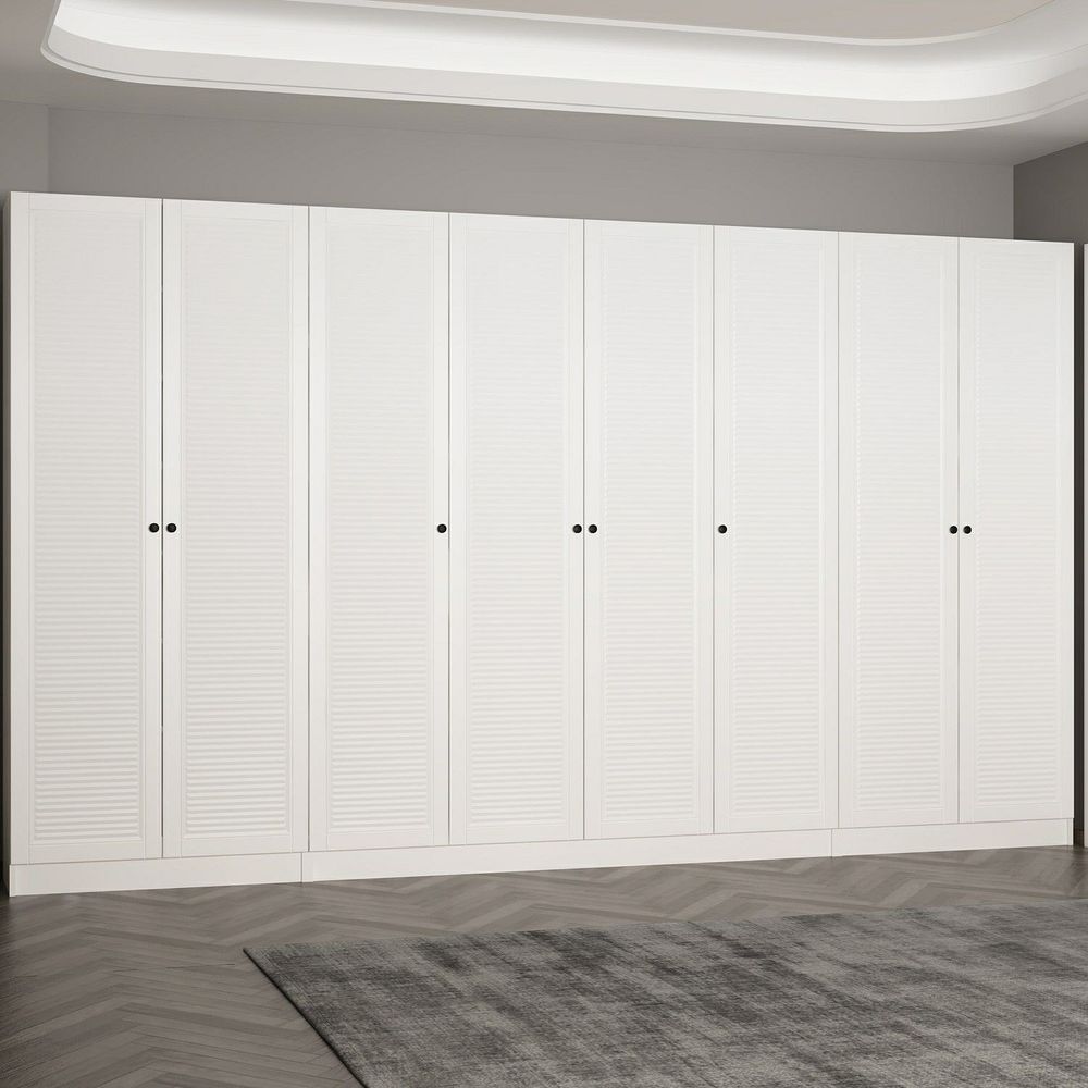 Hall Stand Noah - 8465 u bijeloj boji slika 1