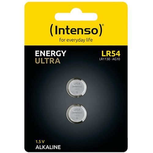 (Intenso) Baterija alkalna LR54/2, 1,5V dugmasta, blister 2 kom - LR54/2 slika 1