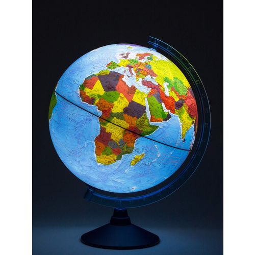 Globus 21 Cm Sa Svetlom Ćirilica slika 2
