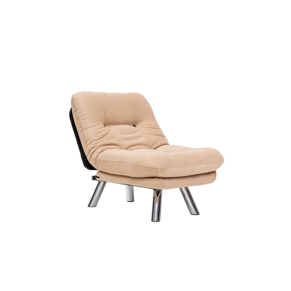 Misa Small Solo - Krevet-sofa u krem boji za jednu osobu slika 6