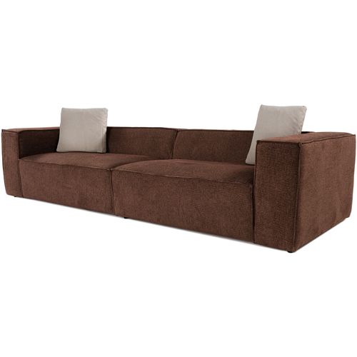 Lora L2-2R Brown 4-Seat Sofa slika 6