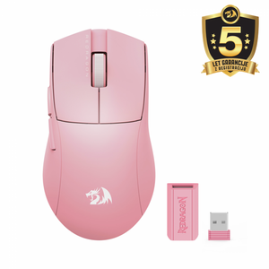 MOUSE - REDRAGON K1NG PRO M916P-PRO-1K WIRELESS PINK