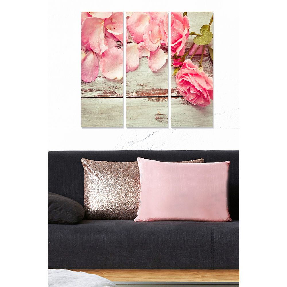 Dekorativna MDF Slika u Boji (Set od 3 Komada) - MDF162062531 slika 1