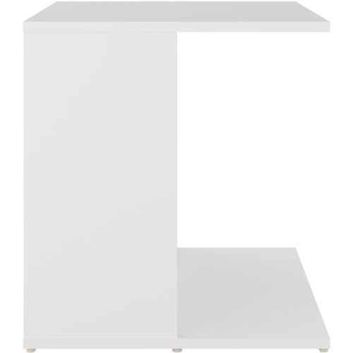 Bočni stolić bijeli 45 x 45 x 48 cm od iverice slika 11