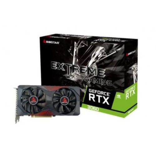 SVGA PCIE BIOSTAR RTX3060 GGDR6 12GB 192bit 3xDP/HDMI (VN3606RML9) slika 1