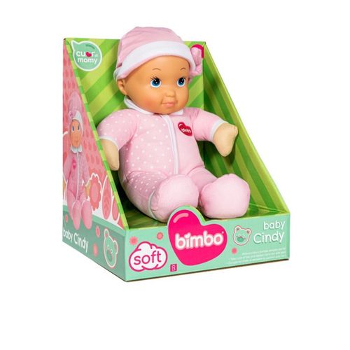 GLOBO Bimbo Mekana lutka Baby Cindy 34cm slika 2