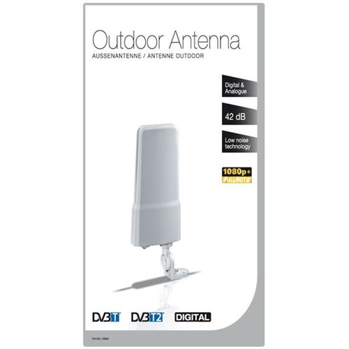 Antena VIVANCO 29955, vanjska, 42 dB max, 8.5m kabel slika 1