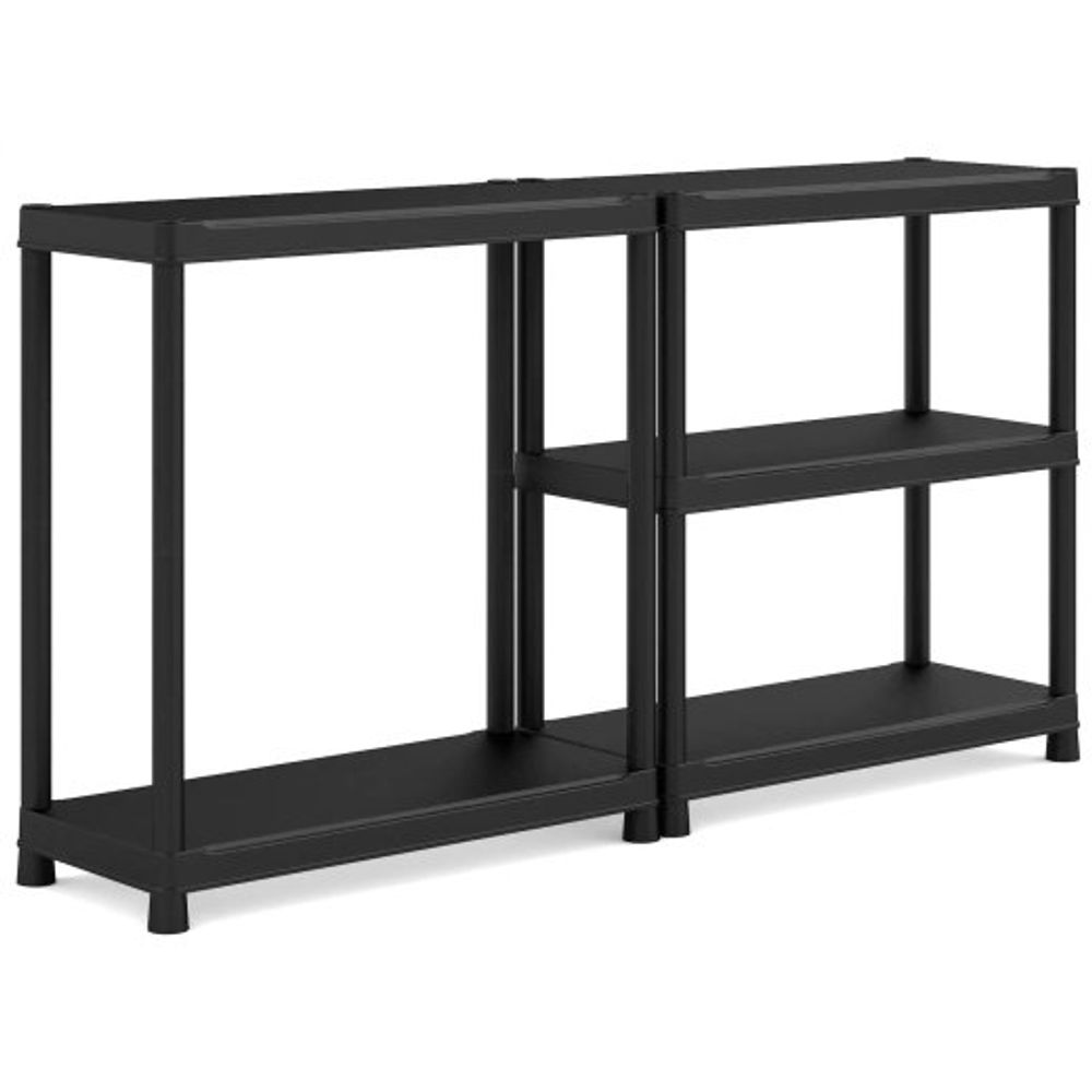 Keter Polica 275kg/5 crna PVC PLUS SHELF KIS slika 2