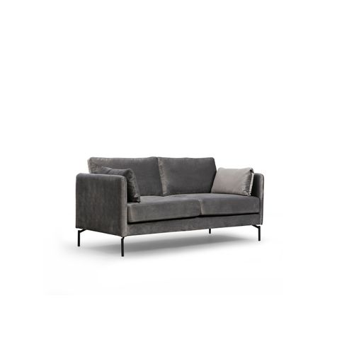 Atelier Del Sofa Dvosjed, Sivo, Sino 2 Seater slika 4