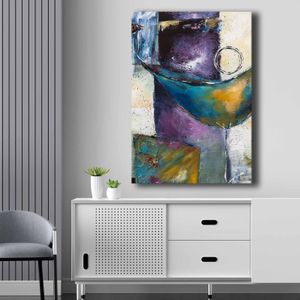 70100NISC-005 Multicolor Decorative Canvas Painting