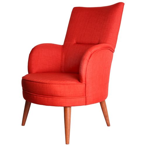 Victoria - Tile Red Tile Red Wing Chair slika 1