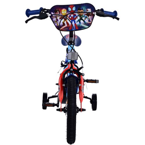 Dječji bicikl Volare Spidey Kids 14" plavi s dvije ručne kočnice slika 7