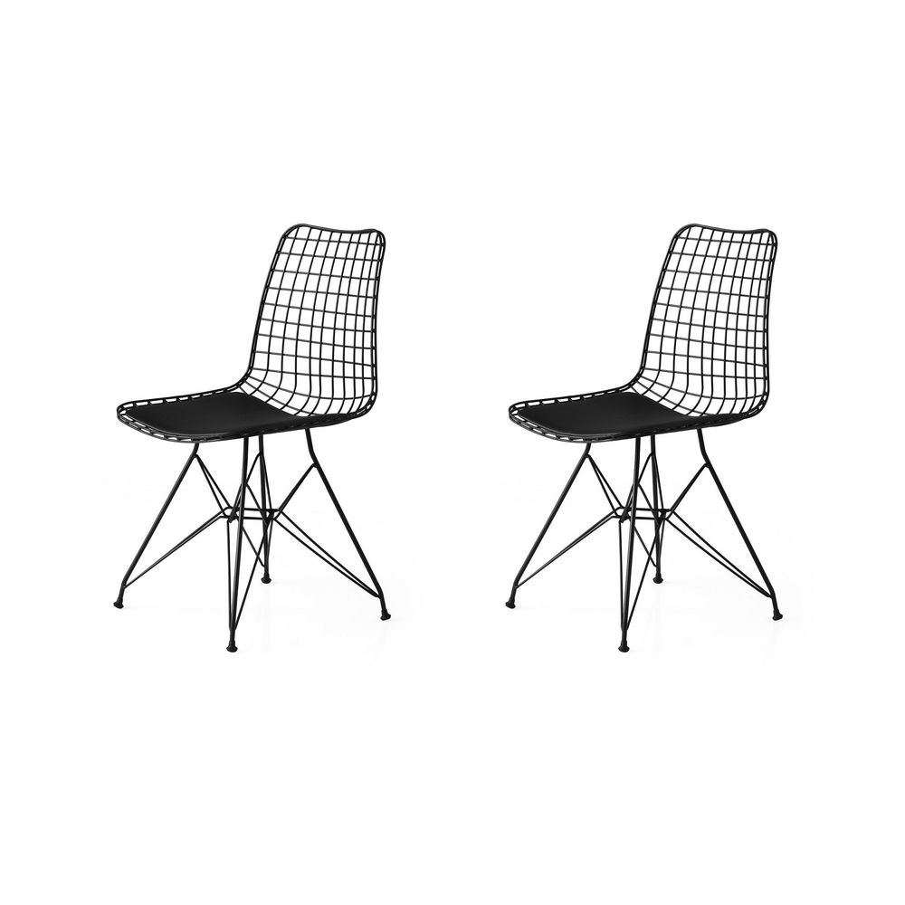 Tivoli 271 V2 Crna Stolica Set (2 Komada) slika 1