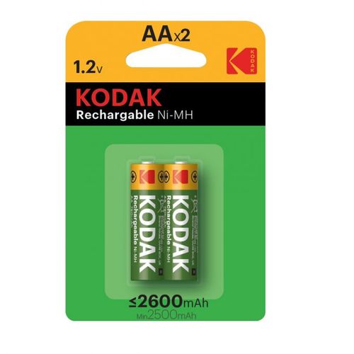 Kodak punjive baterije AA 2600 mAh, 2 kom u pak slika 1