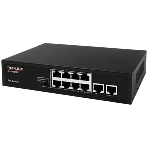 REDLINE PoE mrežni switch, 10 port RJ-45, 8 PoE, RL-SP8610E