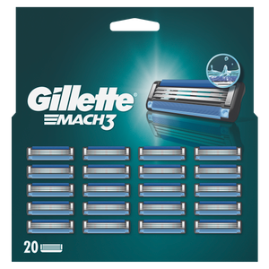 Gillette Mach3 zamjenske britvice za muškarce, 20 komada XXL