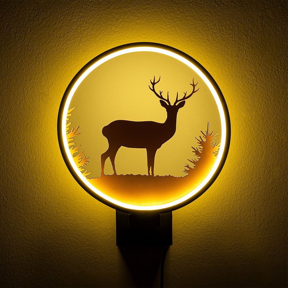 Zidna Lampa XMAS23 - Crna i Bakrena slika 6