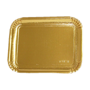 Kartonska zlatna tacna  7=6 27x35 cm 10/1