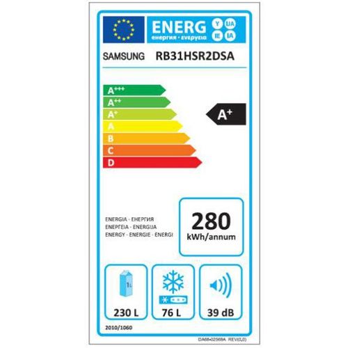 Samsung kombinirani hladnjak RB31HSR2DSA/EF graphite (A+) slika 3