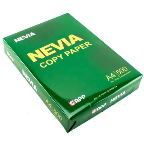 Papir Fotokopir NEVIA A4/70g m2/500 Lista za laser, inkjet i fotokopir masine Ris papira slika 1