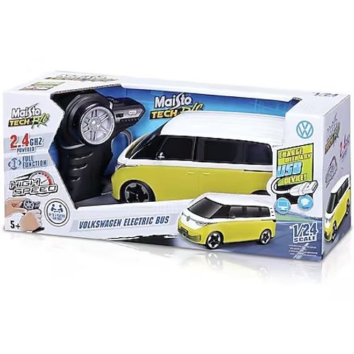 Maisto Automobil 1:24 RC Premium  - Volkswagen Electric Bus - 2.4 GHz (USB rechargeable) 82343 slika 1