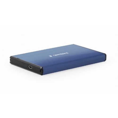 Gembird USB 3.0 2.5'' enclosure, brushed aluminum, deep-blue slika 1