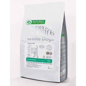 NPSC White dog Grain Free With Insect Adult All Breed - All Stages 4 kg