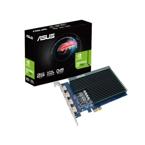 Grafička karta ASUS GT730-4H-SL-2GD5 NVD 2GB GDDR5 64bit crna slika 1