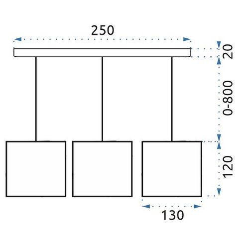 TOOLIGHT Kristalna stropna svjetiljka Silver APP510-3CPR slika 14