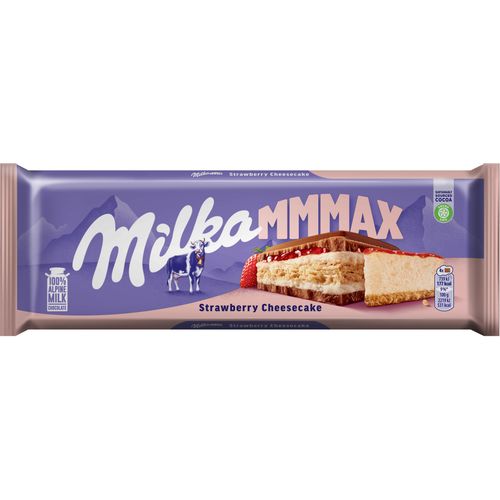 Milka čokolada  jagoda i cheesecake 300 g slika 1