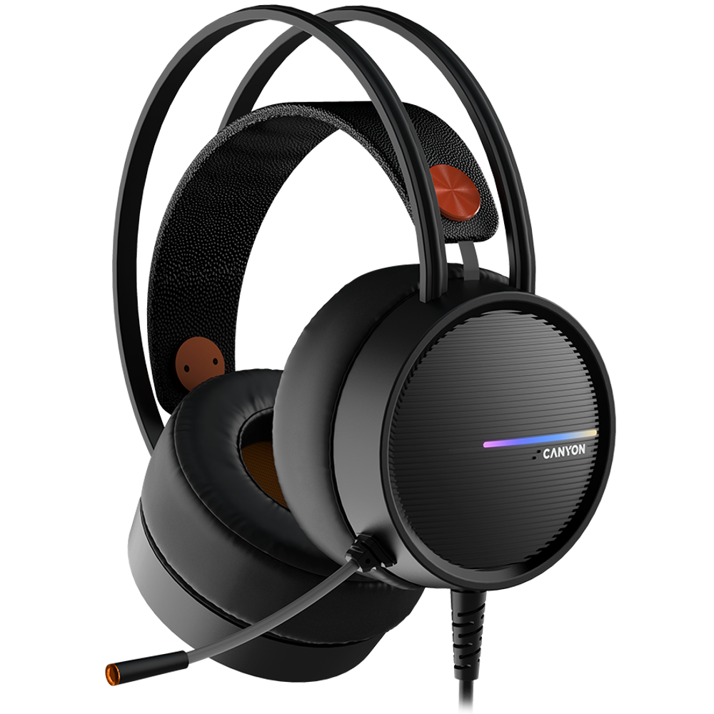 CANYON INTERCEPTOR GH-8A Gaming Slušalice sa LED Osvjetljenjem slika 1
