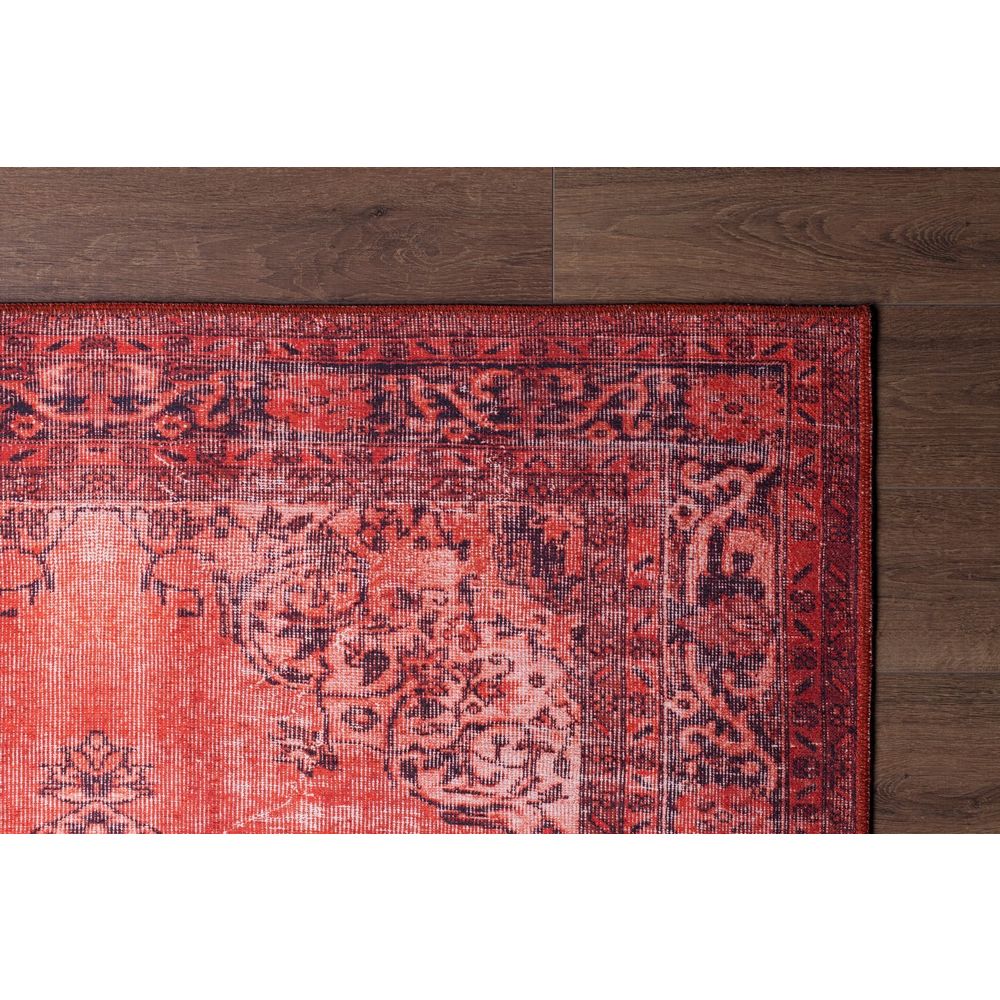 Šareni Hodnički Tepih Blues Chenille - Crveni AL 131 (75 x 230 cm) slika 2