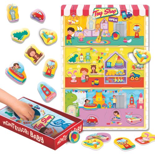 LISCIANI Montessori Baby puzzle i umetaljka trgovina igračaka 92734 slika 2