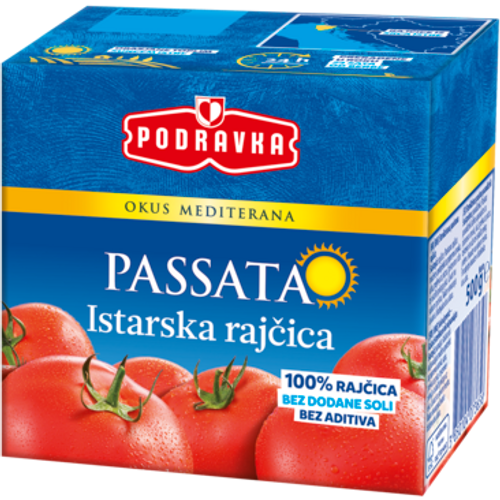 Podravka pasirana rajčica brik 500 g slika 1