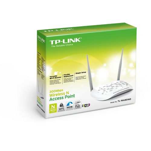 TP-Link TL-WA801N, 300 Mbps WLAN AP, 2 x 4dBi slika 1