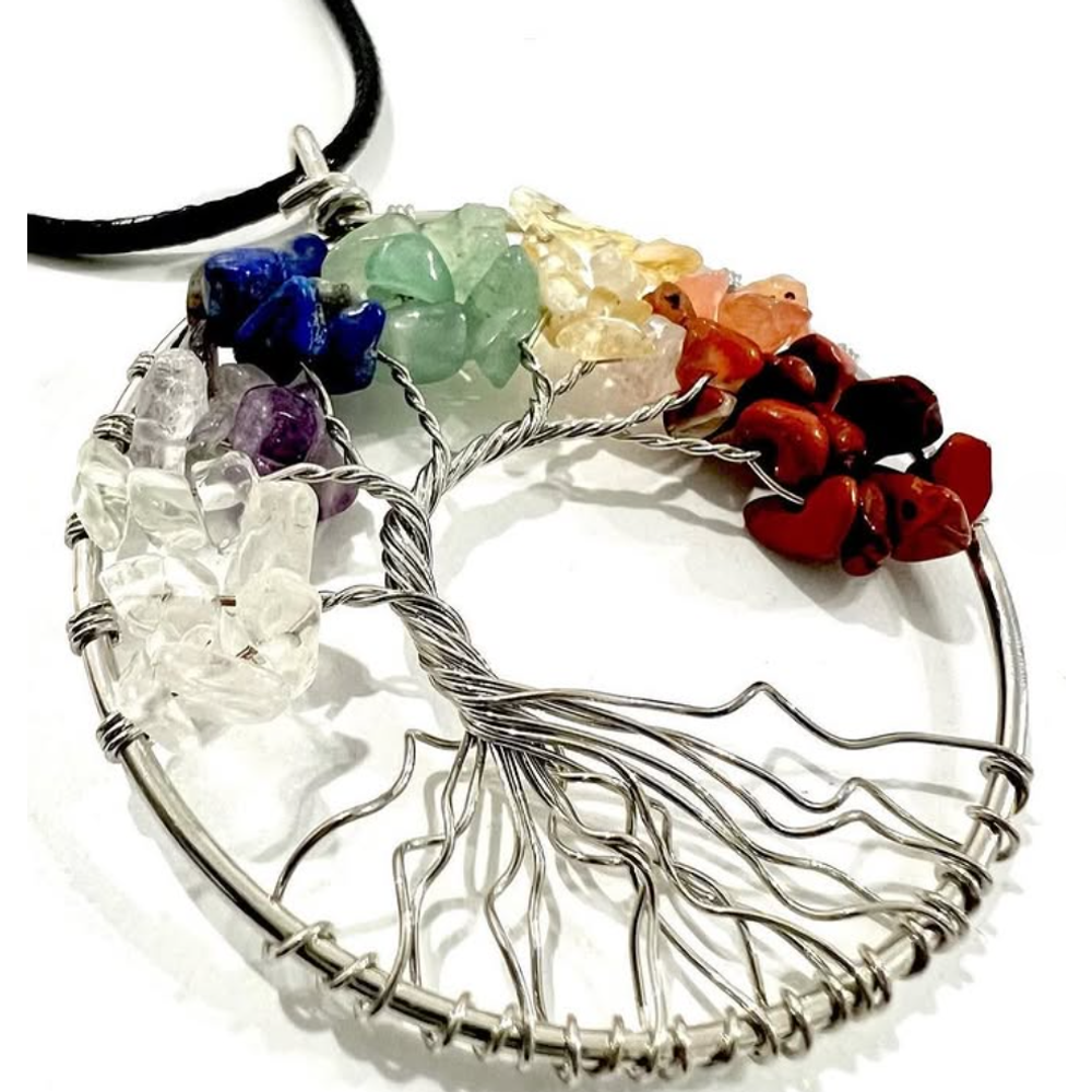 Poludrago kamenje Ogrlica - Drvo života  slika 2