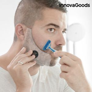 Predložak za Brijanje Brade Hipster Barber InnovaGoods