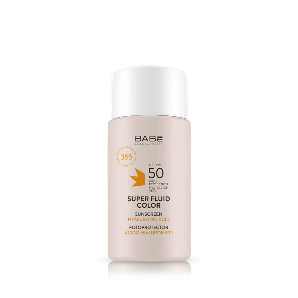 LABORATORIOS BABÉ SUPER FLUID COLOR SUNSCREEN SPF50 50ML slika 1