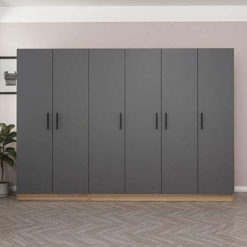 Kale - 7510 Anthracite Wardrobe slika 2