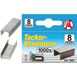 BGS ulošci za klamericu 1000kom. 8mm Kraftmann 3021 